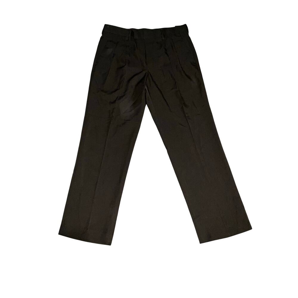 John Henry Brown Modern Fit Pants Slacks Size 34/30